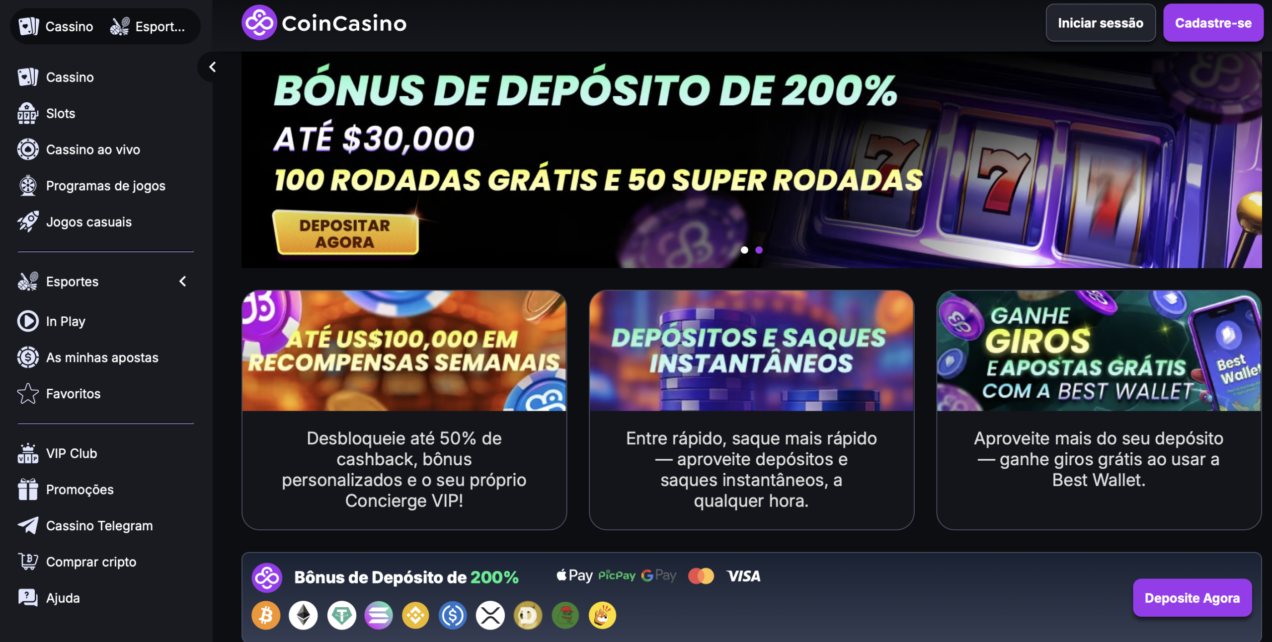 melhores cassinos online